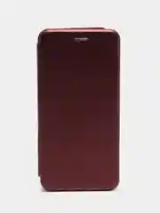 Бордовый чехол книжка Honor 9X Lite