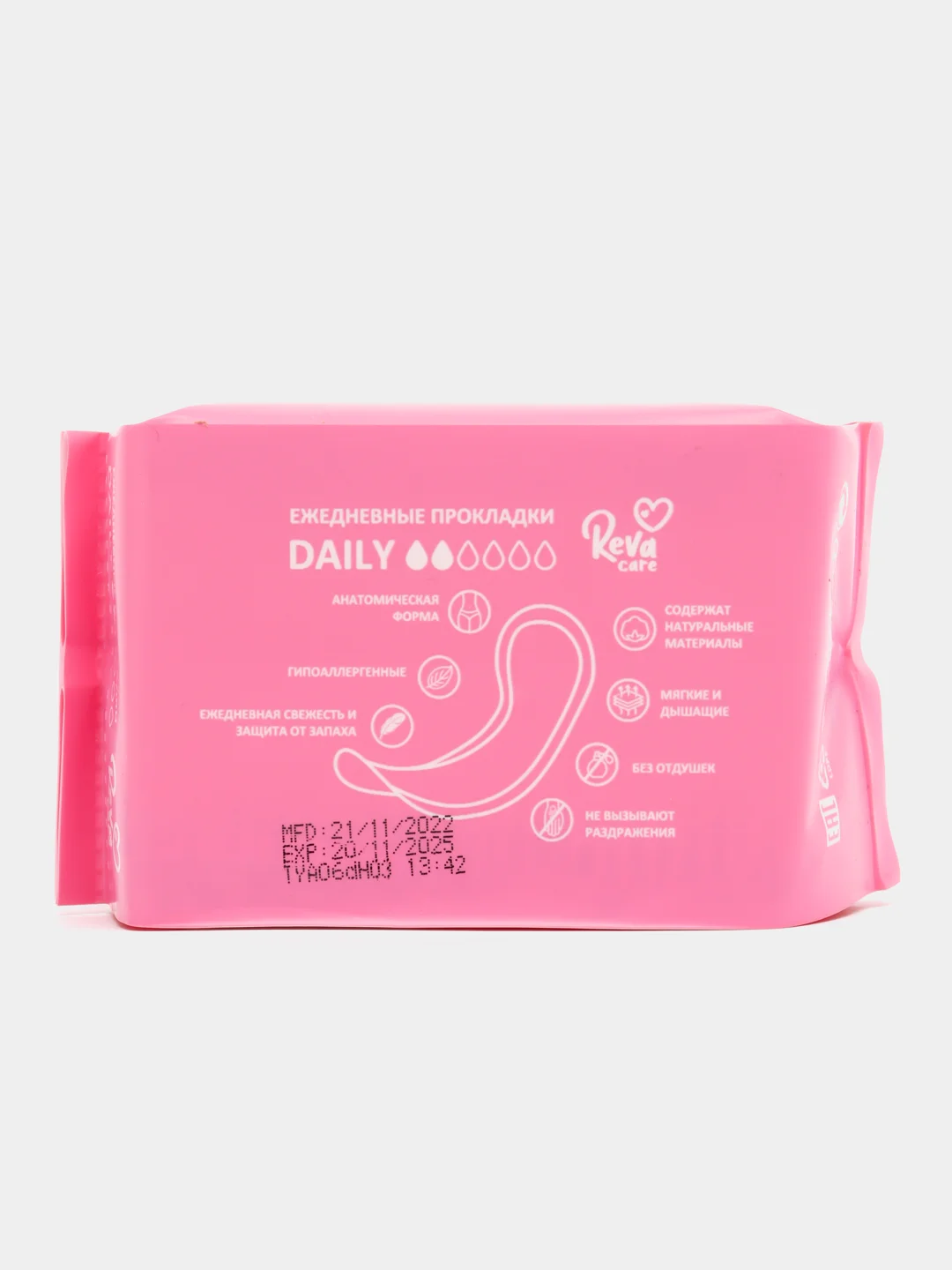 Прокладки ежедневные Reva Care DAILY, мягкие и дышащие, 30-240 штук