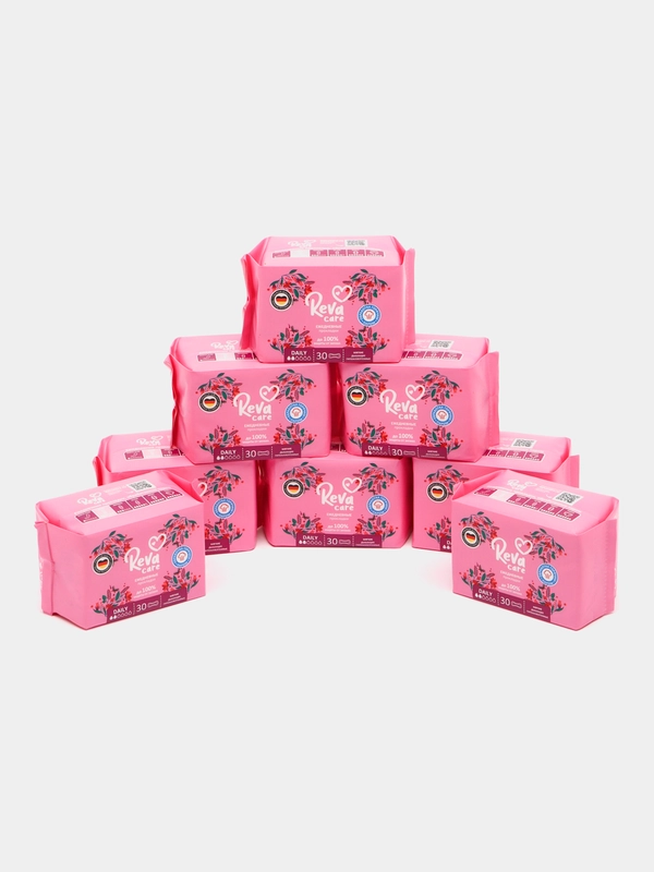 Прокладки ежедневные Reva Care DAILY, мягкие и дышащие, 30-240 штук