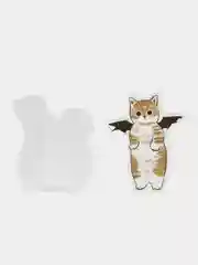 Алый набор наклеек с кошками, стикеры котики и лапки, детские, для девочек, 50 штук
