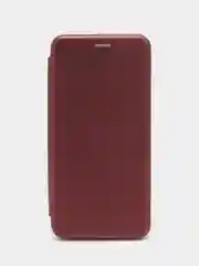 Бордовый чехол-книжка для Honor X8a