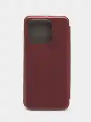 Бордовый чехол-книжка для Honor X8a