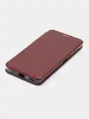 Бордовый чехол-книжка для Honor X8a