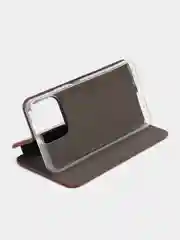 Бордовый чехол-книжка для Honor X8a