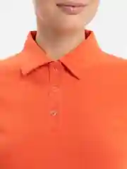 Рыжий платье поло футболка