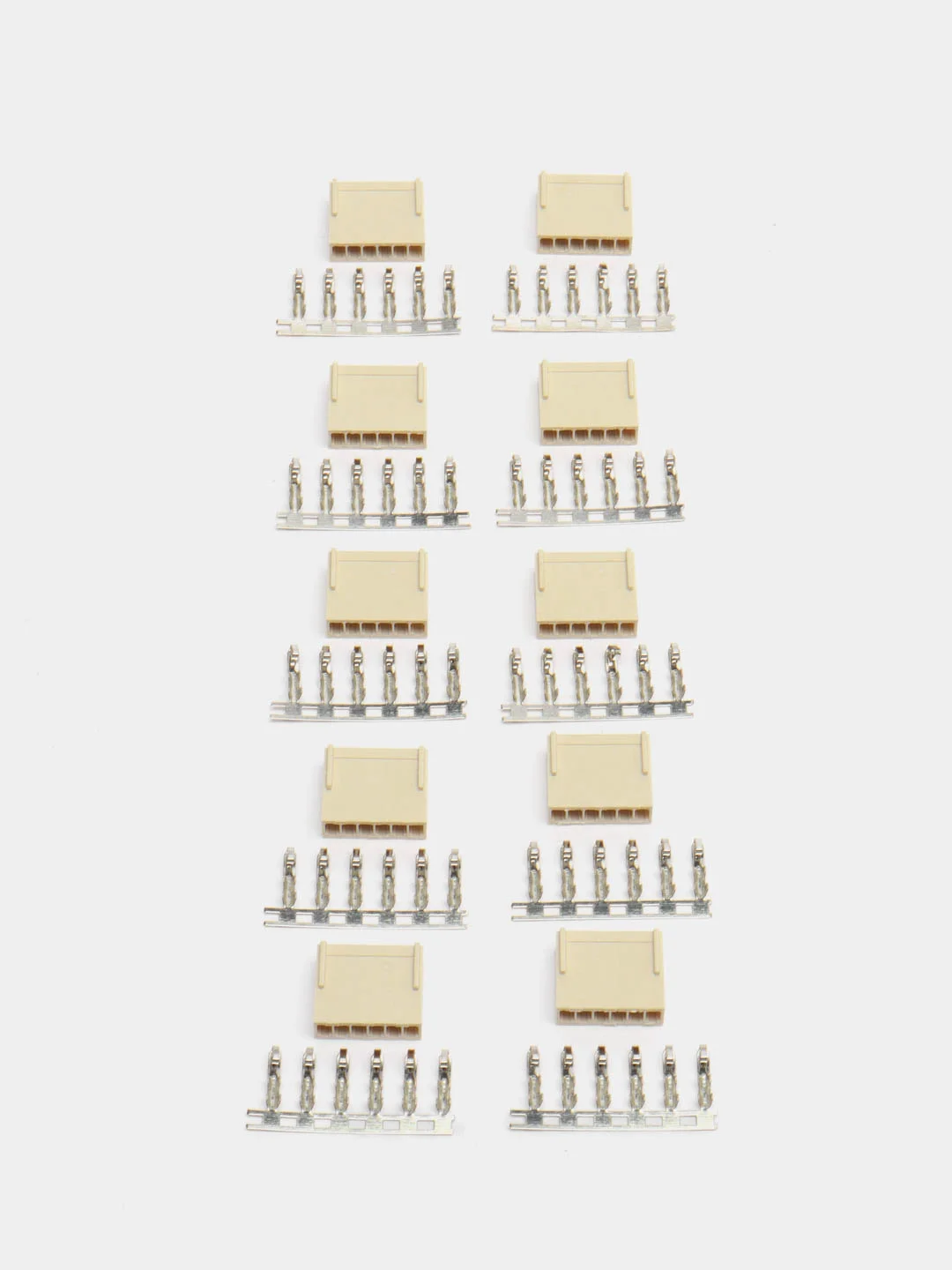 Разъем HU-06 KF2510 (2.54 мм) 6 контактов, 10 штук