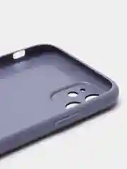 Синий чехол Magsafe (Магсейф) на iPhone 11/12/13 mini/14 Pro/14 Plus Max, кожаный