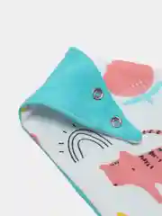 Конфетный комплект: шапка + слюнявчик