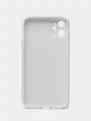 Белый чехол Magsafe (Магсейф) на iPhone 11/12/13 mini/14 Pro/14 Plus Max, кожаный