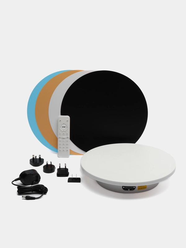 Платформа поворотная Falcon Eyes Table PRO 300RC-A для 3D фото и видеосъемки диаметр 30 см