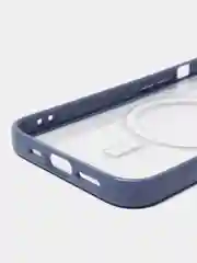 Синий magsafe (МагСейф) для iPhone 11, 12, 13, 14, Pro, Pro Max, 14 PLUS,8/SE2020,XR, X/XS,11Pro