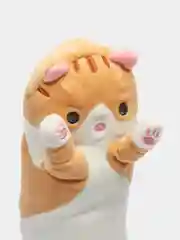 Бежевый мягкая игрушка "Кот батон", 3 размера