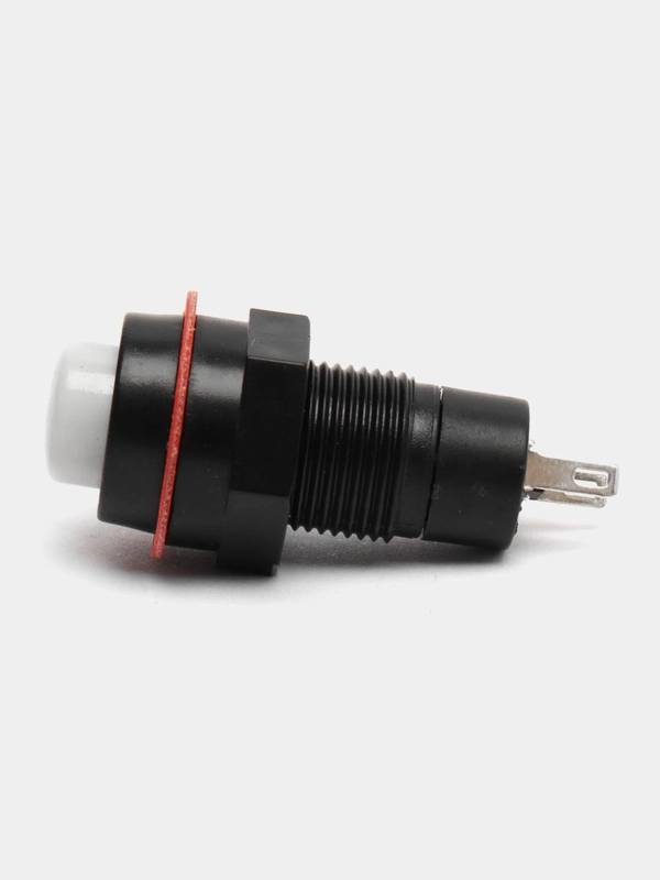 Кнопка DS-213 2A/250VAC без фиксации белая