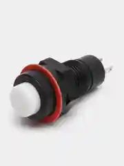 Кнопка DS-213 2A/250VAC без фиксации белая