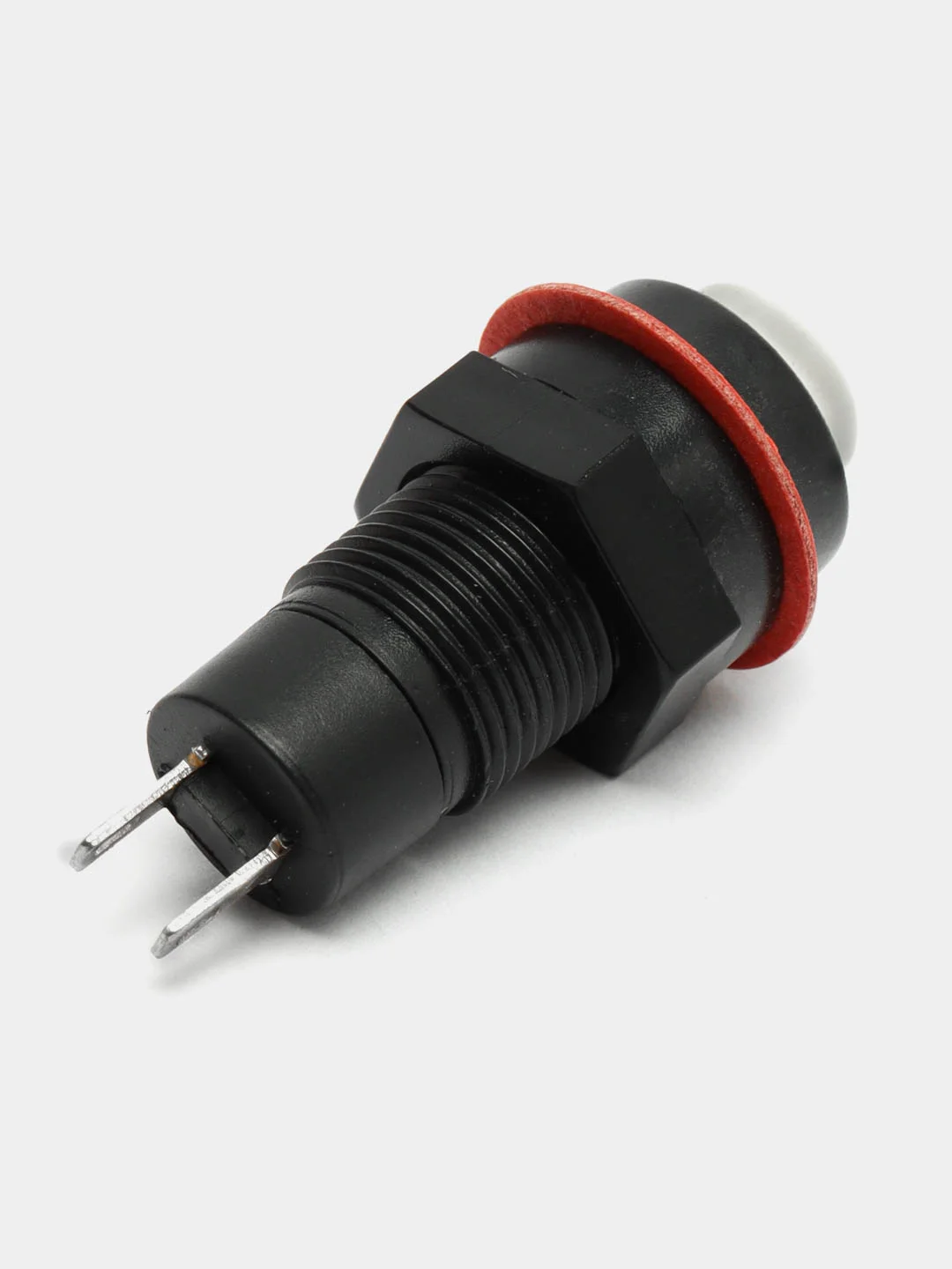 Кнопка DS-213 2A/250VAC без фиксации белая