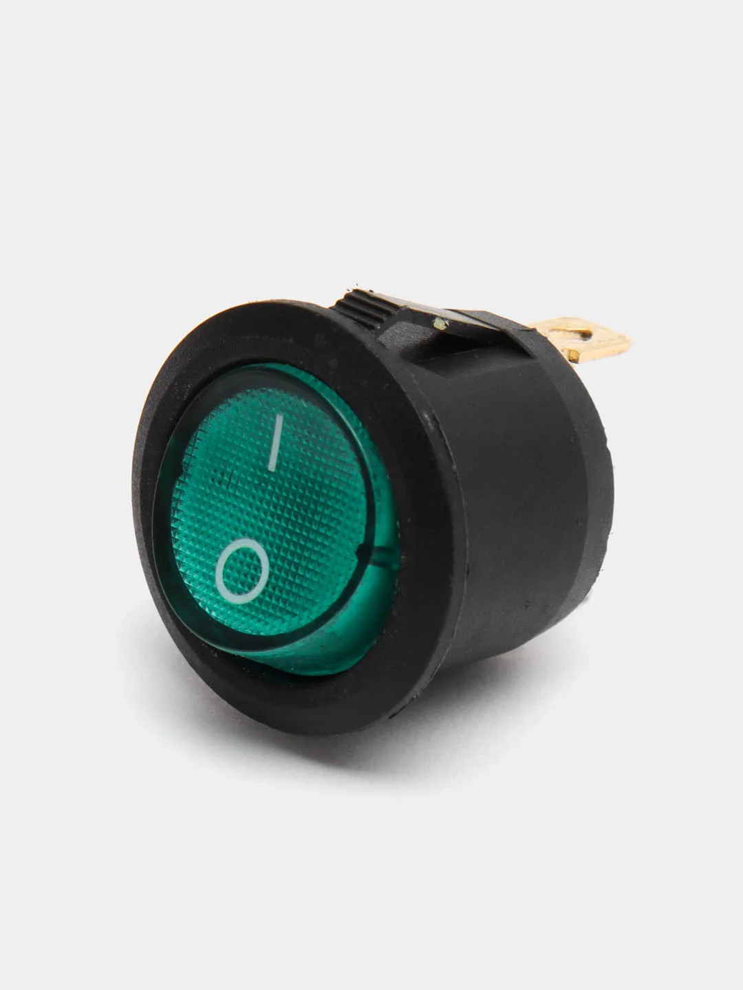 Переключатель IRS-101-9C on-off зеленый (6A 250VAC)