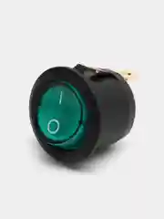 Переключатель IRS-101-9C on-off зеленый (6A 250VAC)