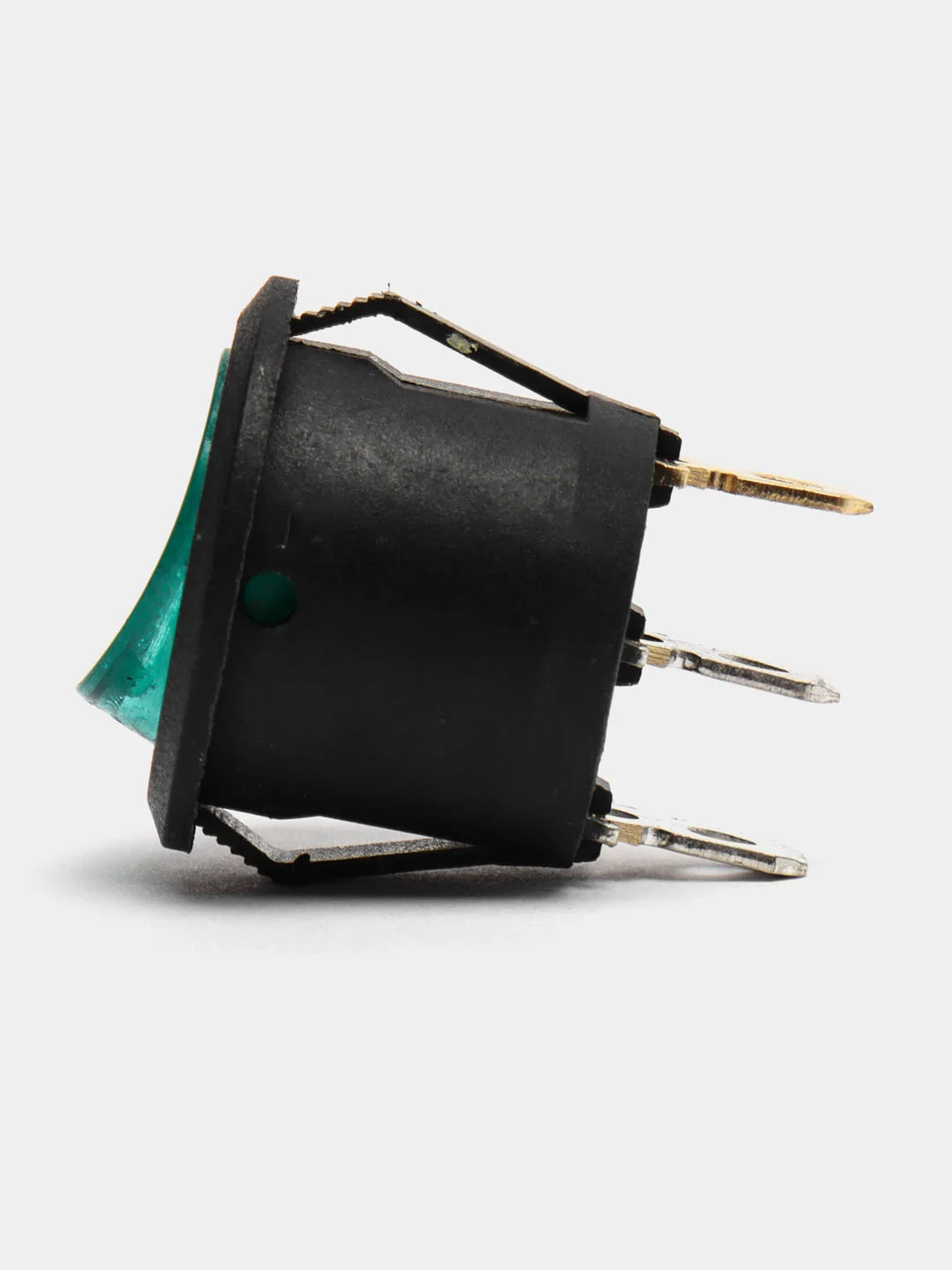 Переключатель IRS-101-9C on-off зеленый (6A 250VAC)