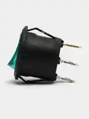Переключатель IRS-101-9C on-off зеленый (6A 250VAC)