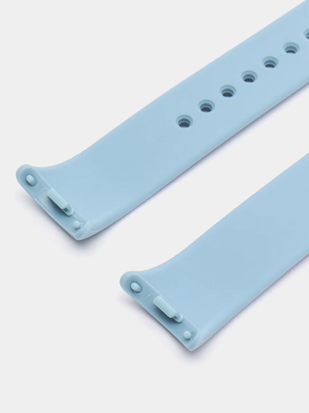 Голубой ремешок для Xiaomi Mi Band 8 / 9, силиконовый