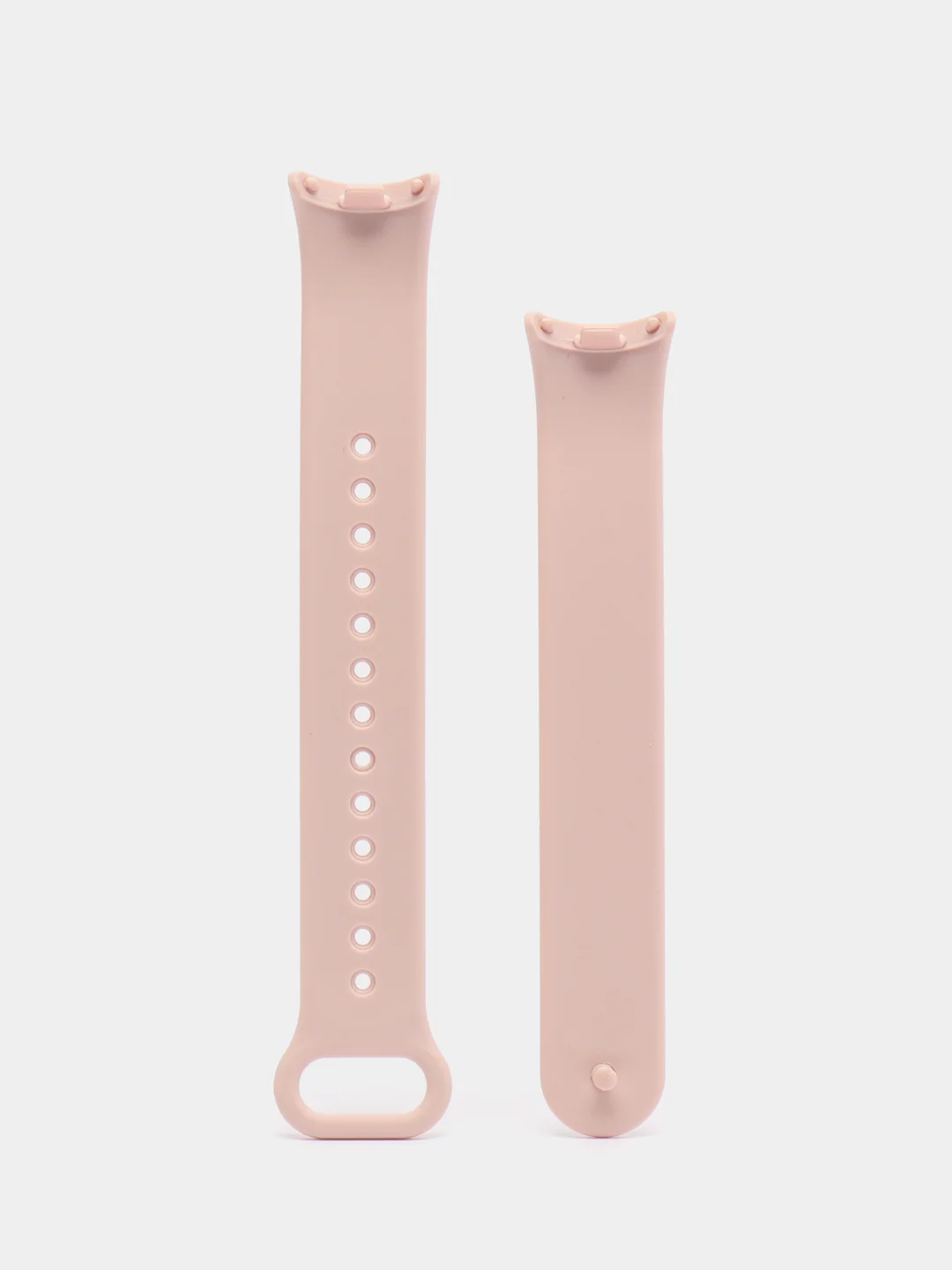 Розовый ремешок для Xiaomi Mi Band 8 / 9, силиконовый
