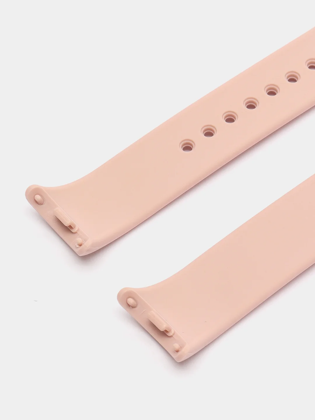 Розовый ремешок для Xiaomi Mi Band 8 / 9, силиконовый