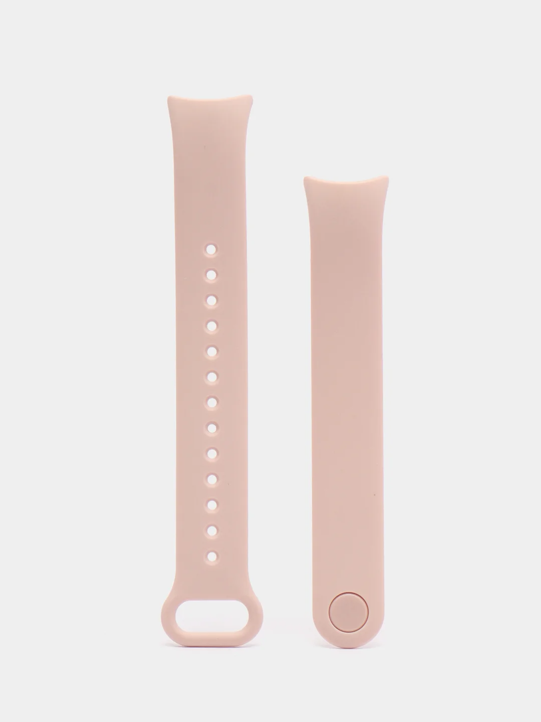 Розовый ремешок для Xiaomi Mi Band 8 / 9, силиконовый