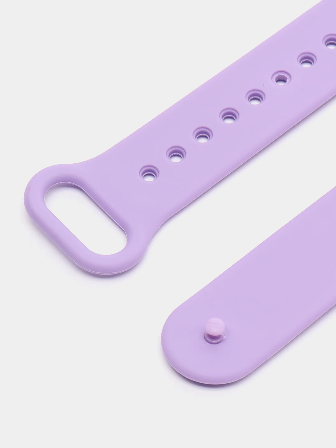 Фиолетовый ремешок для Xiaomi Mi Band 8 / 9, силиконовый