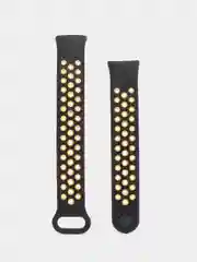 Желтый ремешок для Xiaomi Mi Band 8 / 9, силиконовый спортивный