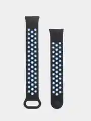 Синий ремешок для Xiaomi Mi Band 8 / 9, силиконовый спортивный