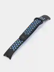 Синий ремешок для Xiaomi Mi Band 8 / 9, силиконовый спортивный