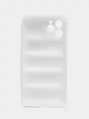 Белый чехол с логотипом The North Face, на iPhone (Айфон) 11, 13, 14, 15, 7, 8 Plus, XXS, XR, 12 Pro Max, Plus