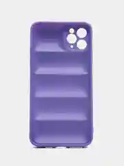 Фиолетовый чехол с логотипом The North Face, на iPhone (Айфон) 11, 13, 14, 15, 7, 8 Plus, XXS, XR, 12 Pro Max, Plus