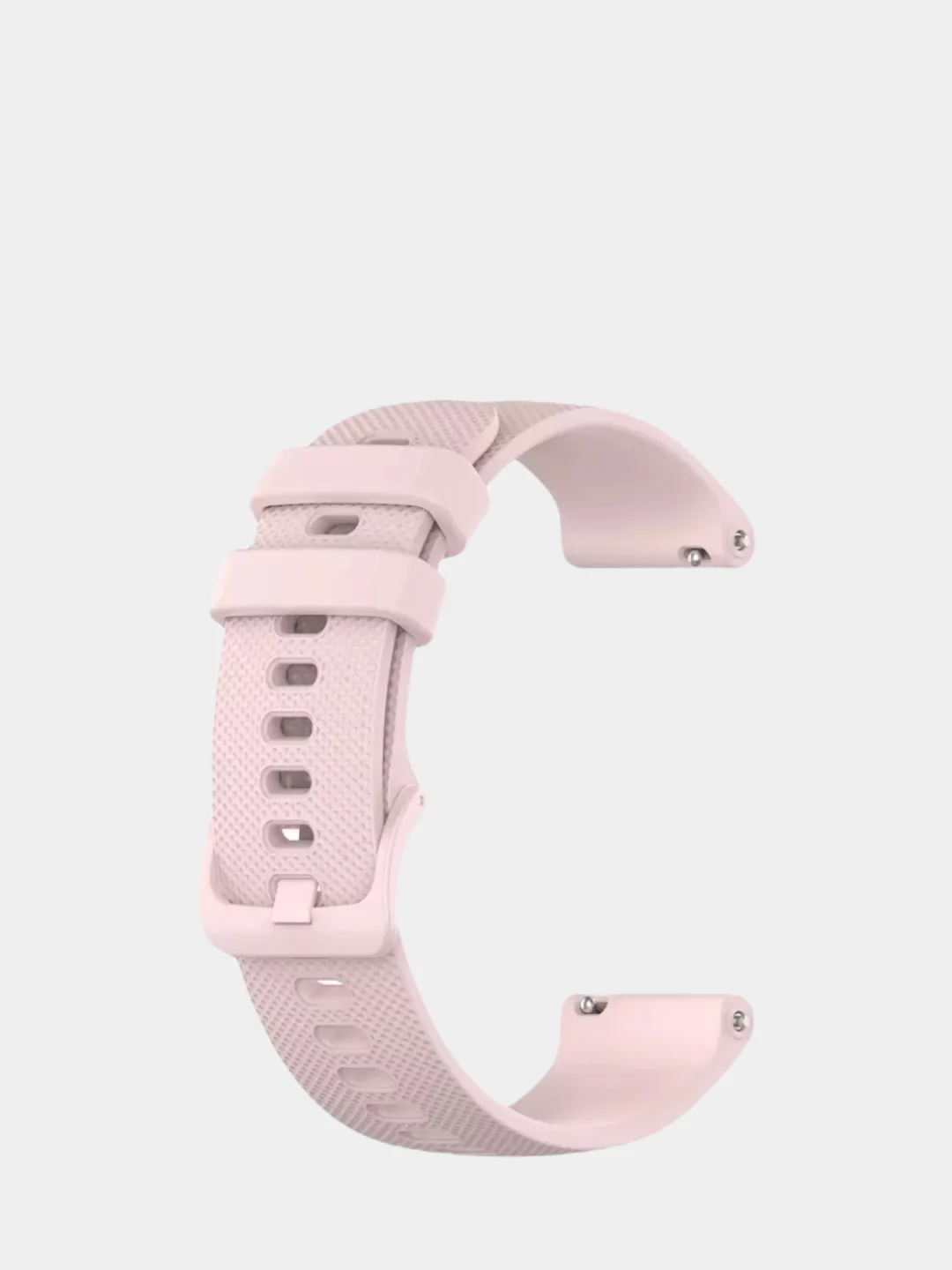 Розовый силиконовый ремешок для Xiaomi Amazfit Bip / GTR 42 мм / GTS / Samsung Gear S2 / 20 22 мм