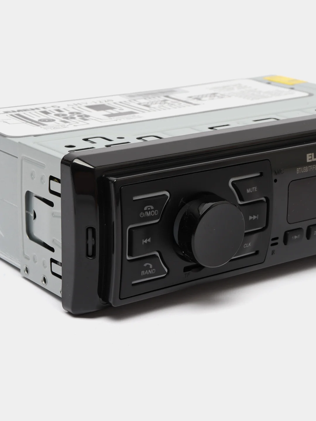 Белый автомагнитола Element-5, AUX, USB c пультом
