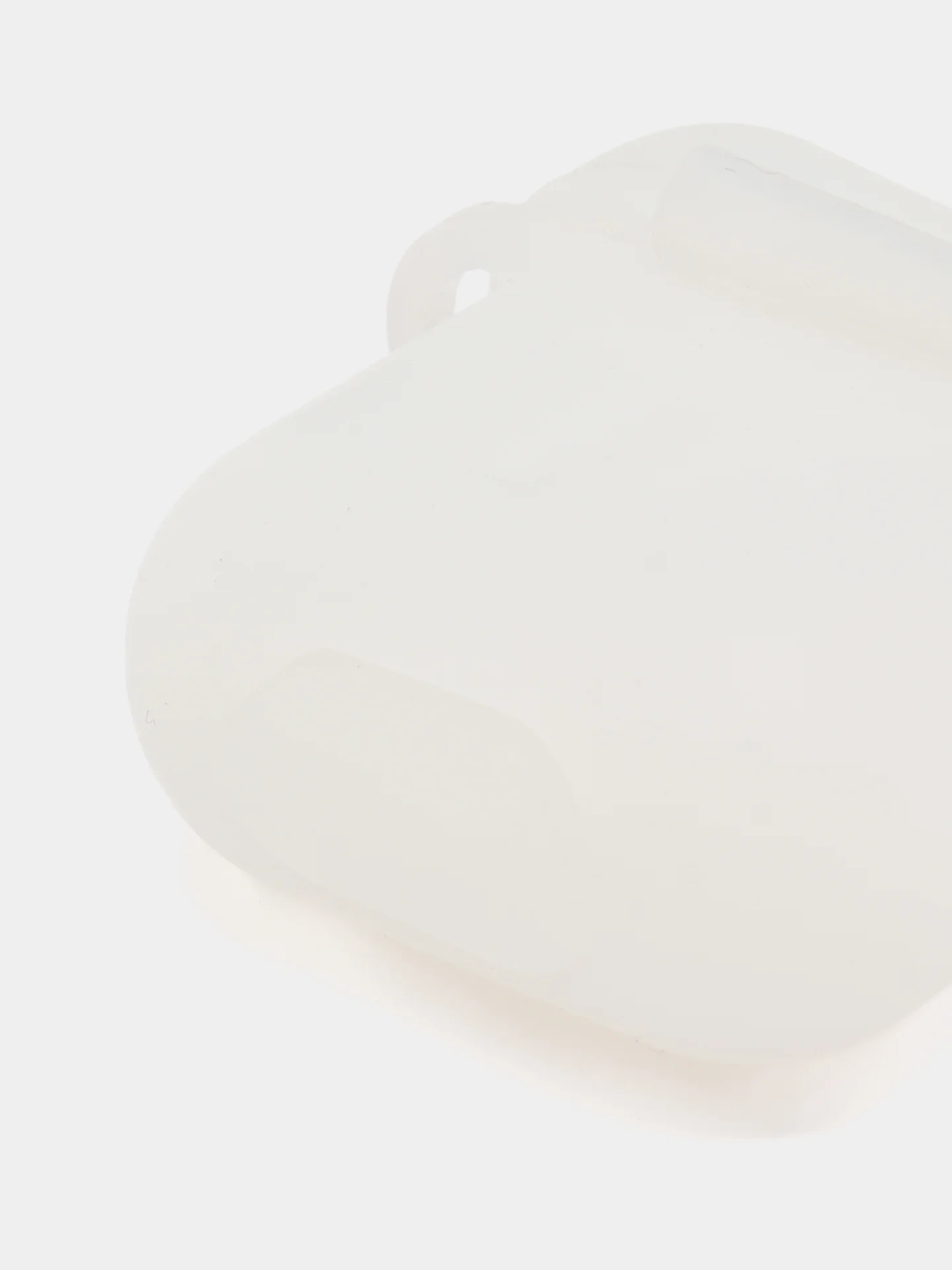 Прозрачный чехол для беспроводных наушников AirPods 1/2 с карабином, силиконовый