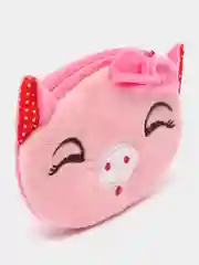 Розовый мини кошелек, монетница плюшевая, 10 цветов