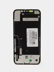 Черный дисплей в сборе с тачскрином ZeepDeep PREMIUM для iPhone 11 (IPS),+ прокладка-абсорбер