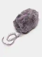 Серый меланж пряжа YarnArt Mink, полиамид, 50 г, 75 м