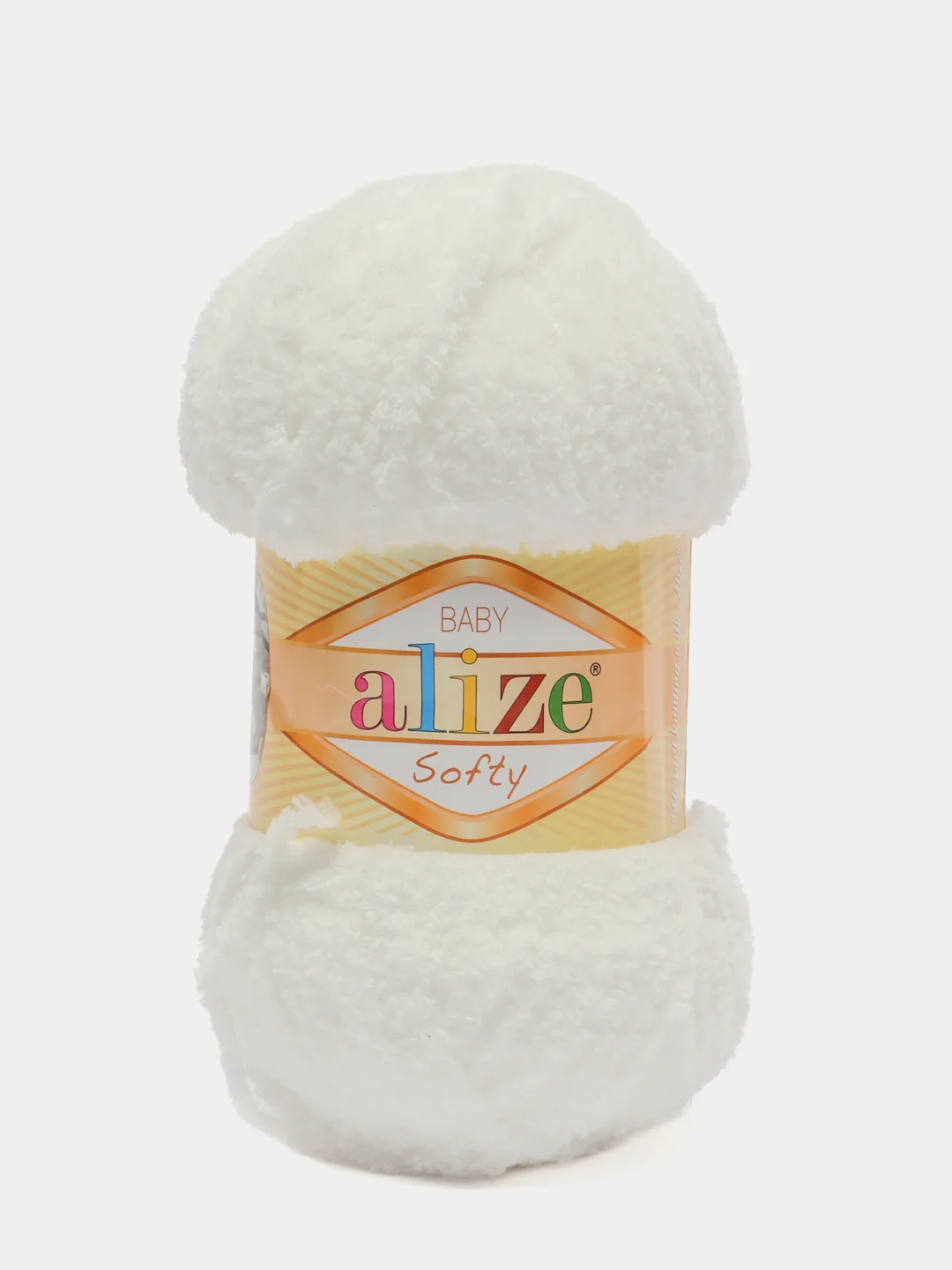 Прозрачный пряжа Alize Softy, 50 г 115 м, 100% полиэстер