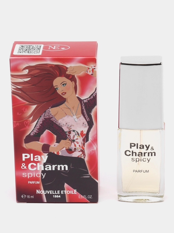 Духи "Играй и очаровывай. spicy", 16 мл, в футляре, Новая Заря