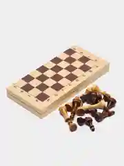 Шахматы деревянные, большие фигуры