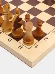 Шахматы деревянные, большие фигуры