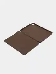 Коричневый стильный чехол со шторкой для iPad