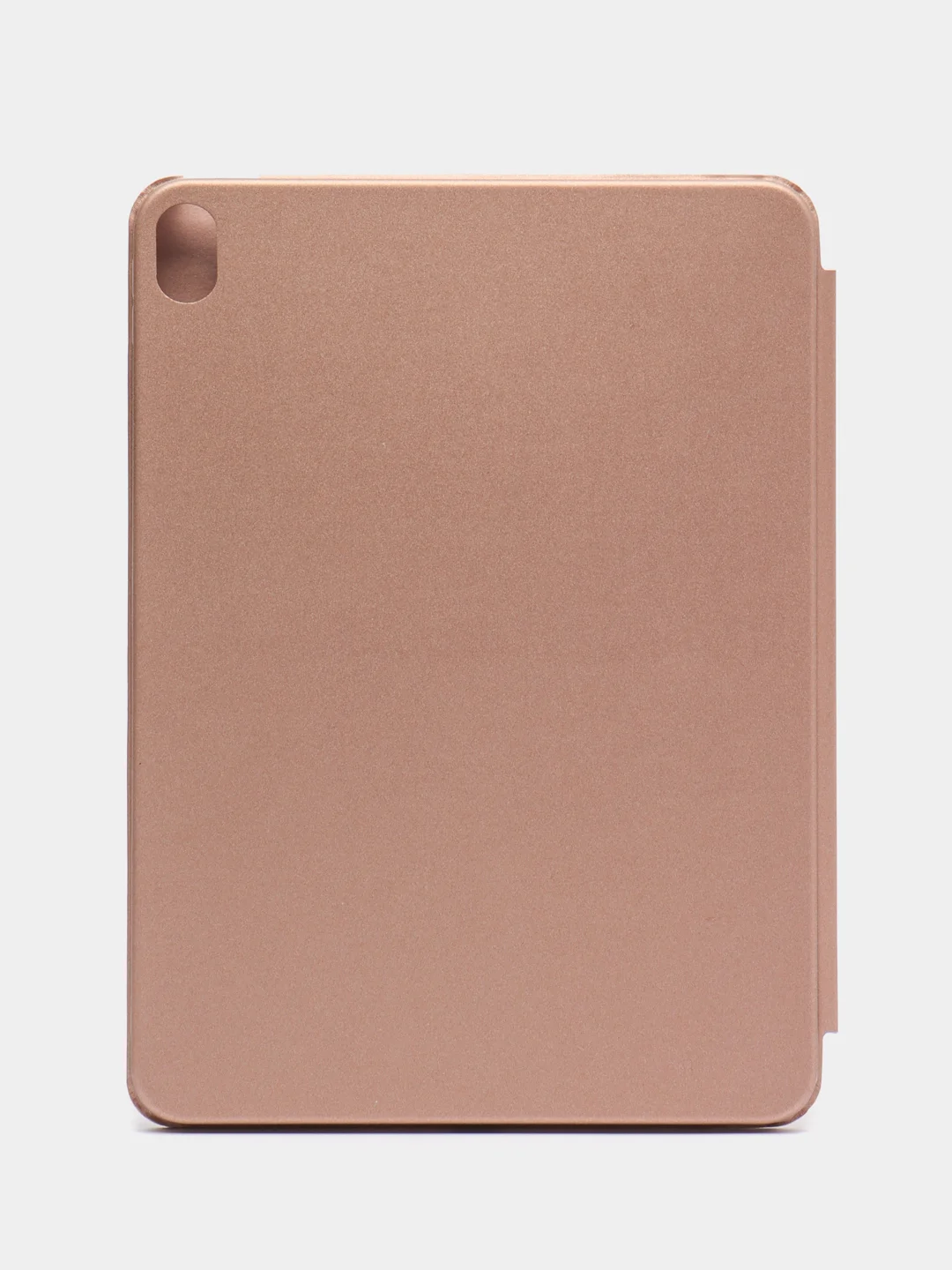 Пудровый стильный чехол со шторкой для iPad