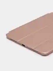 Пудровый стильный чехол со шторкой для iPad