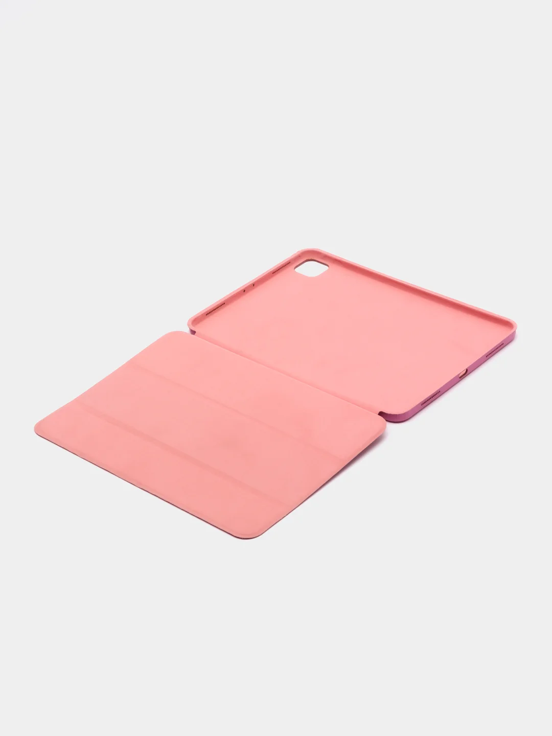 Тёмно-розовый стильный чехол со шторкой для iPad