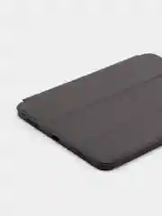 Тёмно-серый стильный чехол со шторкой для iPad