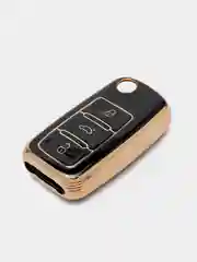 Чехол из ТПУ для выкидного ключа Volkswagen, Skoda, SEAT