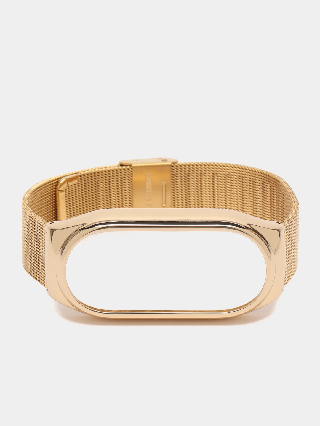 Черный ремешок для Xiaomi Mi Band 8, металлический, стальной, миланская петля